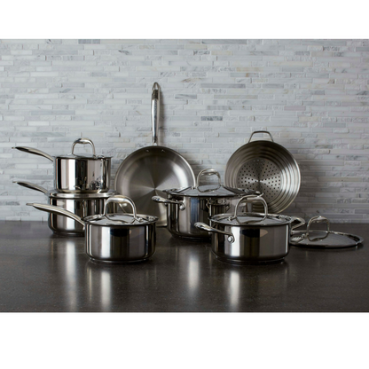 Nuvora Kitchen Signature 13-piece 3-ply Stainless