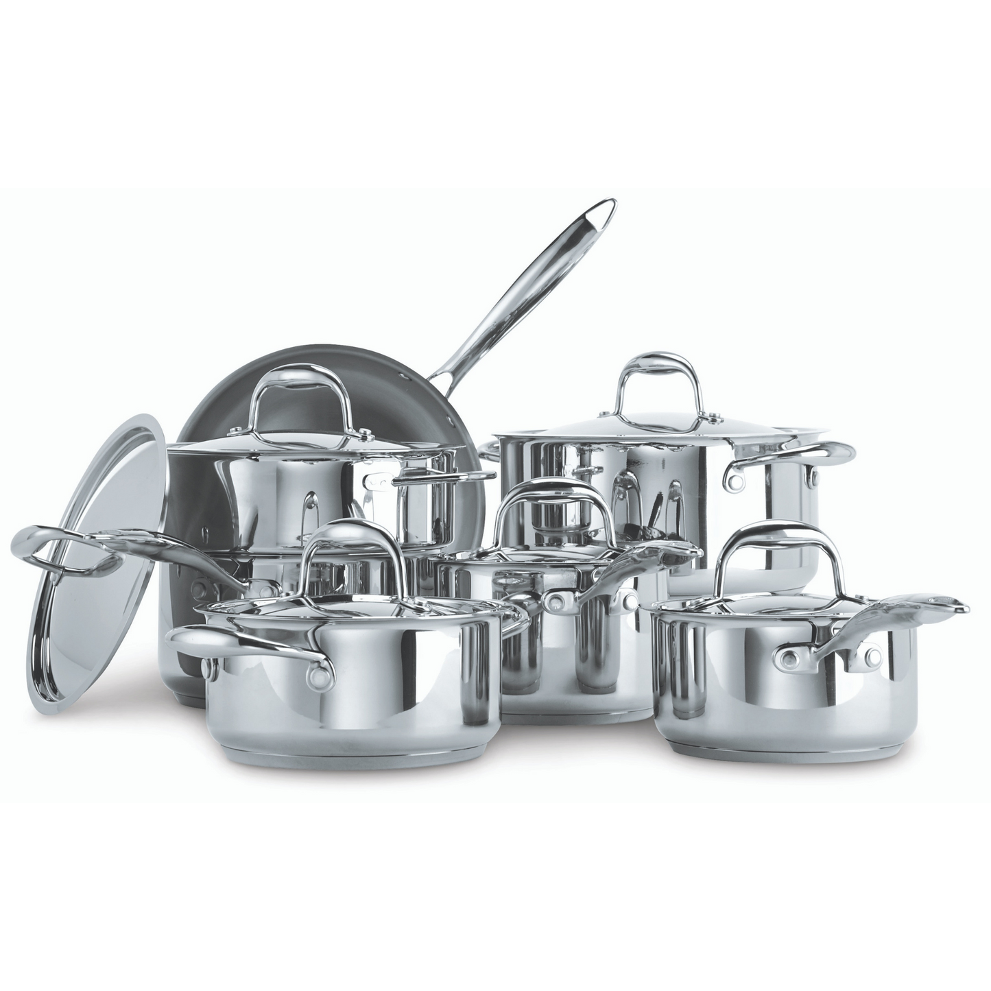 Nuvora Kitchen Signature 13-piece 3-ply Stainless