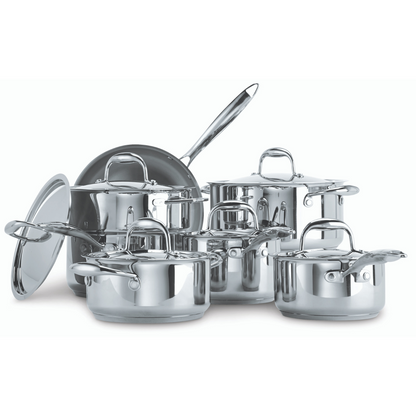 Nuvora Kitchen Signature 13-piece 3-ply Stainless