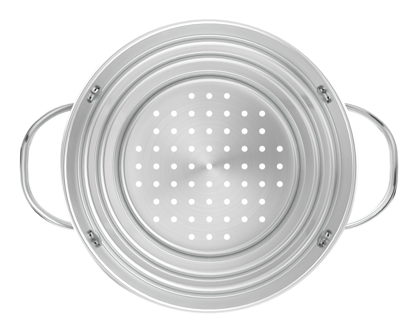 Nuvora Kitchen12-Piece 5-Ply Copper Core Stainless Steel Cookware Set